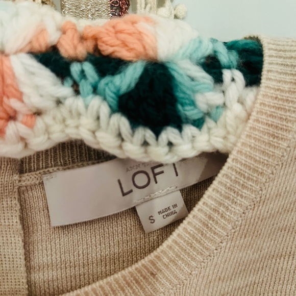 Loft peplum top - Picture 2 of 3